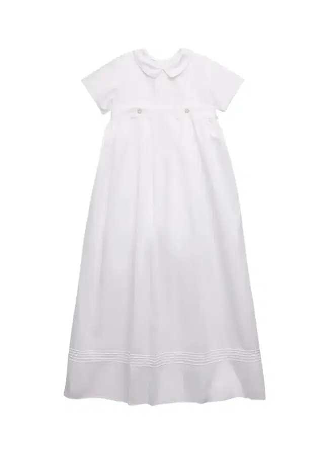 Kissy Kissy Kid's Graham Christening Button Off Gown, Size 0M-12M