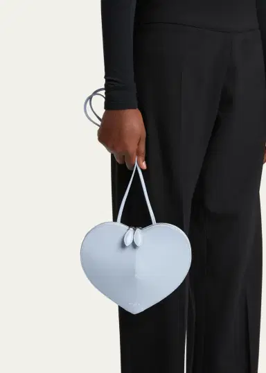 ALAÏA Le Coeur Crossbody Bag in Lux Leather | Thumbnail 2