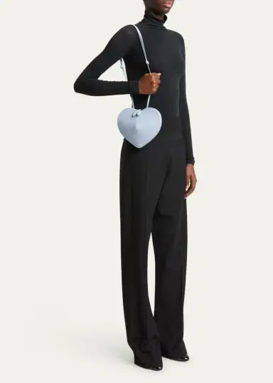 ALAÏA Le Coeur Crossbody Bag in Lux Leather | Thumbnail 5