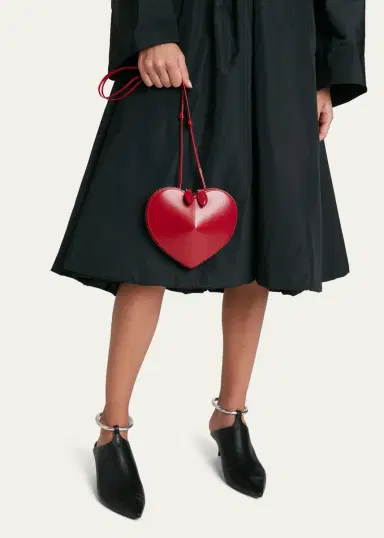 ALAÏA Le Coeur Crossbody Bag in Lux Leather | Thumbnail 6