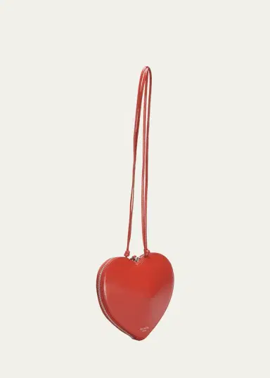ALAÏA Le Coeur Crossbody Bag in Lux Leather | Thumbnail 7