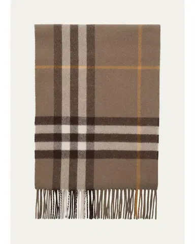 Burberry Check Cashmere Scarf | Thumbnail 2 Burberry Check Cashmere Scarf | Thumbnail 2