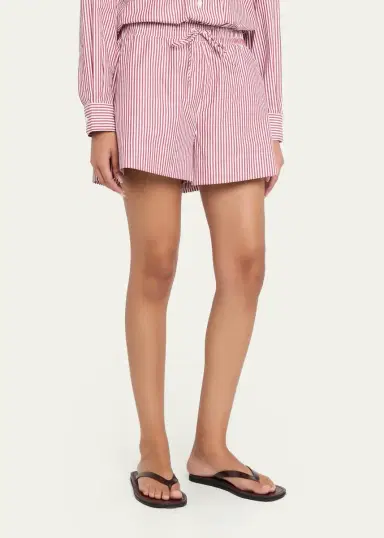 House of Dagmar Striped Cotton Boxer Shorts | Thumbnail 4 House of Dagmar Striped Cotton Boxer Shorts | Thumbnail 4