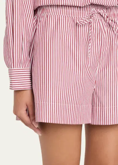 House of Dagmar Striped Cotton Boxer Shorts | Thumbnail 5 House of Dagmar Striped Cotton Boxer Shorts | Thumbnail 5