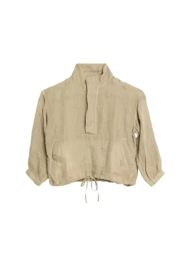 Kaza Paisley-Embroidered Linen Jacket