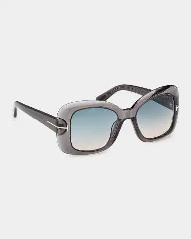 Tom Ford Sandra-02 52MM Square Sunglasses | Thumbnail 8 Tom Ford Sandra-02 52MM Square Sunglasses | Thumbnail 8