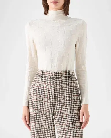 Akris punto Wool Textured Knit Sweater | Thumbnail 4