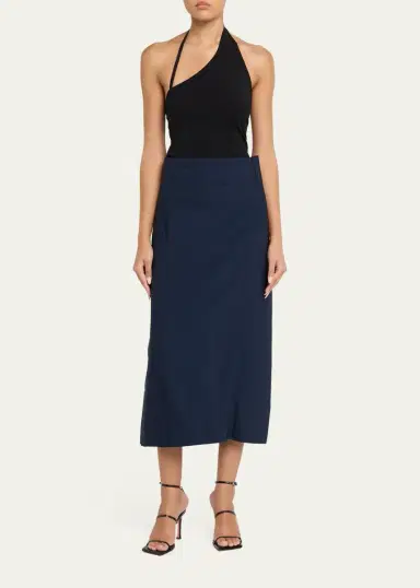 A.W.A.K.E. MODE Paneled Midi Skirt | Thumbnail 2