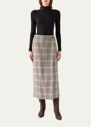 Akris punto Wool Knit Turtleneck Sweater | Thumbnail 2