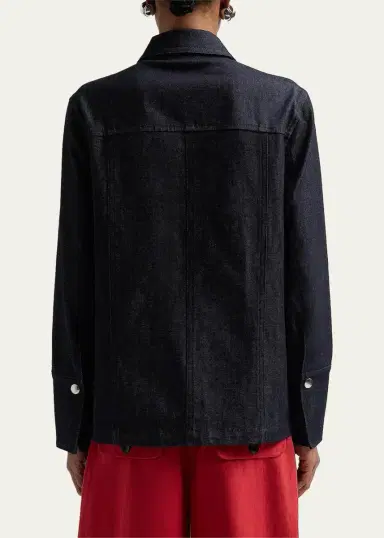 Proenza Schouler White Label Stella Stretch-Cotton Twill Jacket | Thumbnail 3