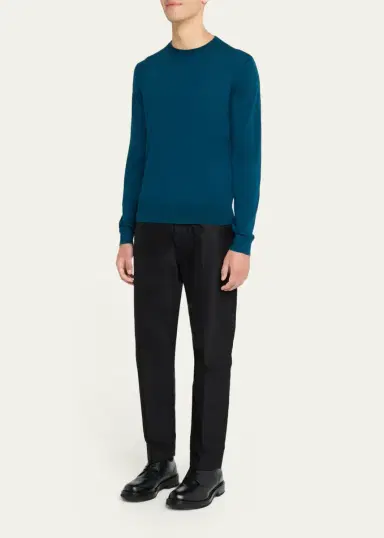 Rick Owens en's erino Wool Crewneck Sweater | Thumbnail 2