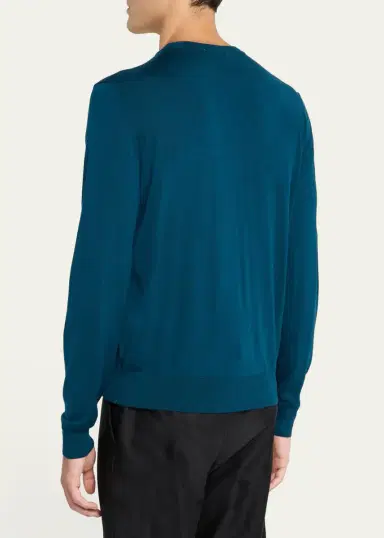 Rick Owens en's erino Wool Crewneck Sweater | Thumbnail 3