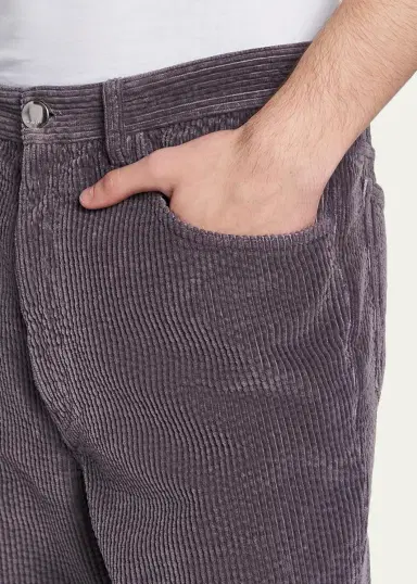 Marni Men's Corduroy Flared Five-Pocket Pants | Thumbnail 5