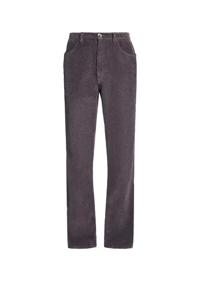 Marni Men's Corduroy Flared Five-Pocket Pants