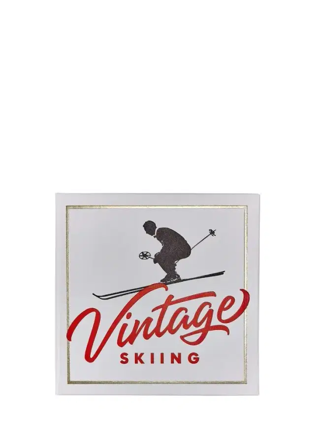 Graphic Image "Vintage Skiing: Nostalgic Images from the Golden Age of Skiing" Leather-Bound Book by Ray Atkeson