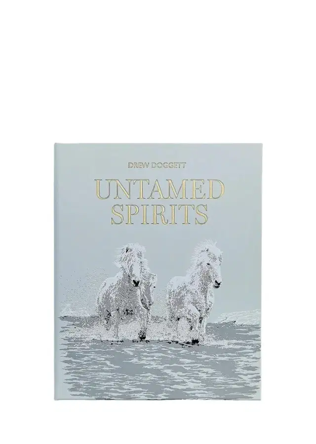 Graphic Image "Untamed Spirits: Horses From Around the World" Leather-Bound Book by Drew Doggett