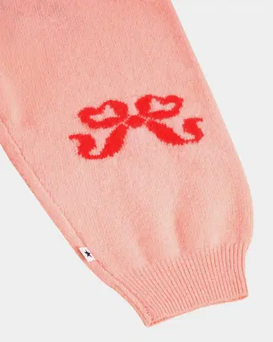 Molo Girl's Solana Bow Wool Knit Pants, Size 0M-3 | Thumbnail 3