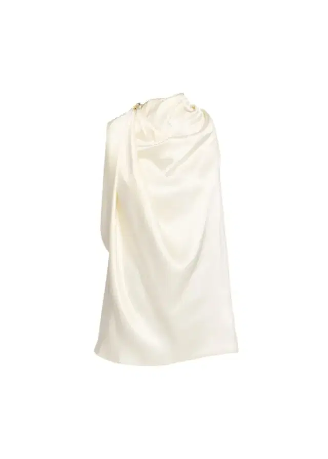 Heirlome Kate Draped Silk Cowl-Neck Sleeveless Top