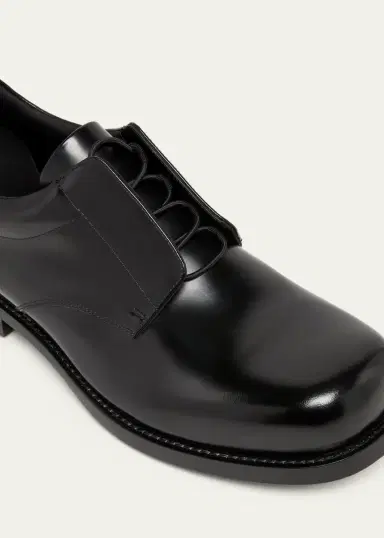 Balenciaga Men's Comfy Leather Derby Shoes | Thumbnail 5
