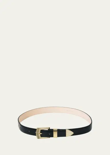 Déhanche Rosen Ridged Leather Belt | Thumbnail 2