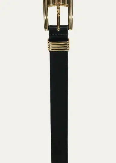 Déhanche Rosen Ridged Leather Belt | Thumbnail 3