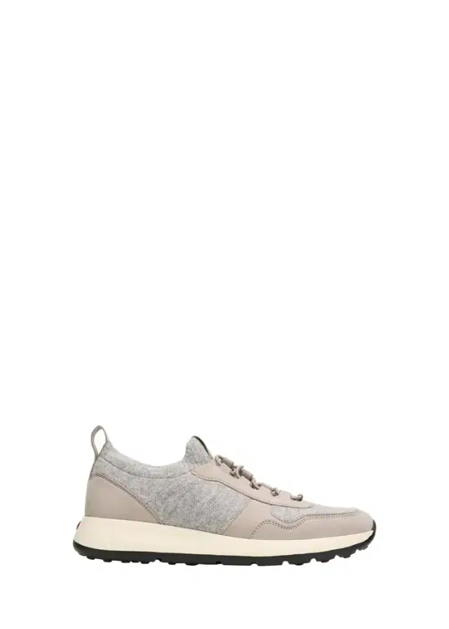 Sportiva Knit Suede Trainer Sneakers