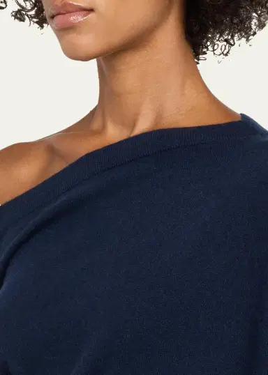 Altuzarra Kasos One-Shoulder Draped Cashmere Midi Dress | Thumbnail 5 Altuzarra Kasos One-Shoulder Draped Cashmere Midi Dress | Thumbnail 5