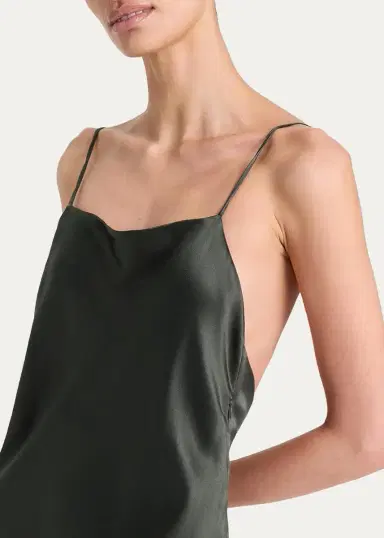 TWP Open-Back Silk Maxi Slipdress | Thumbnail 5