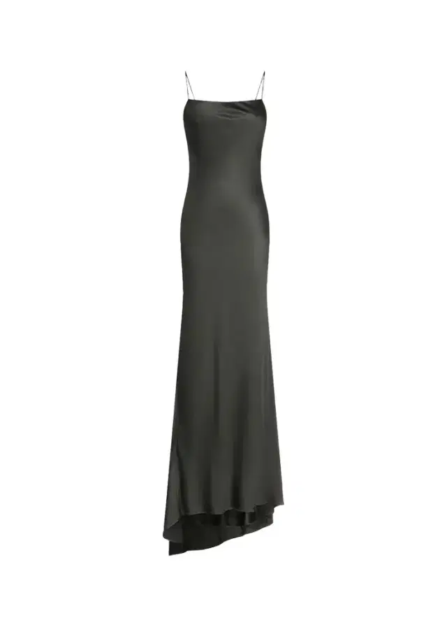 TWP Open-Back Silk Maxi Slipdress