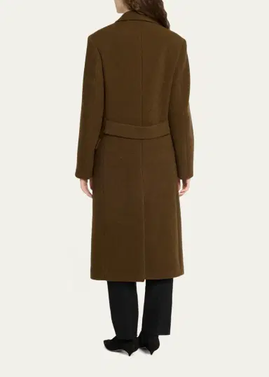 The Row Bamira Wool Double-Breasted Long Coat | Thumbnail 3