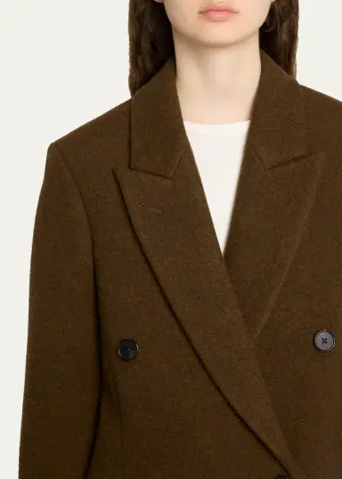 The Row Bamira Wool Double-Breasted Long Coat | Thumbnail 5