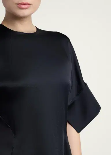 Stella McCartney Ruffled Satin Top | Thumbnail 5