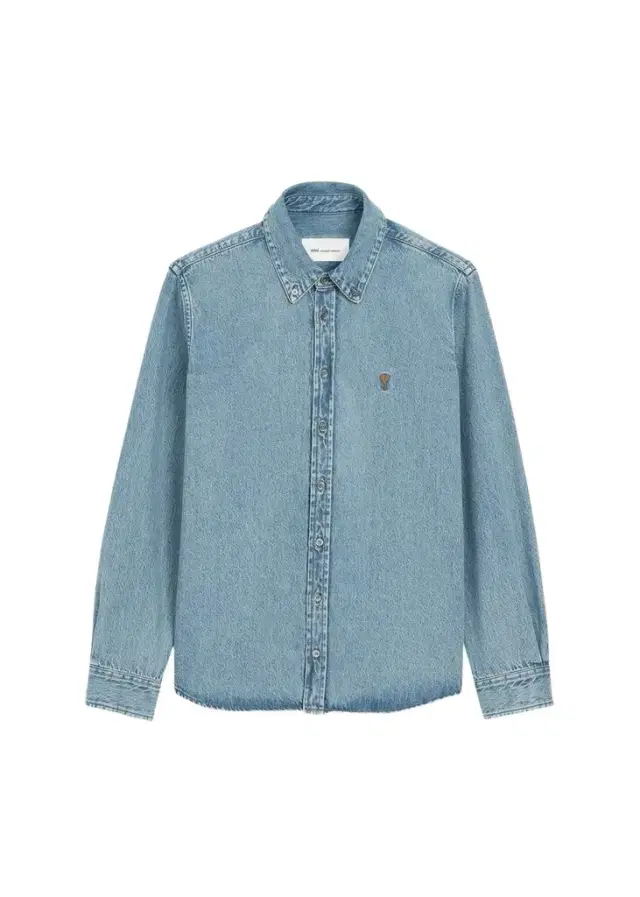 Men's Ami de Coeur Denim Button-Down Shirt