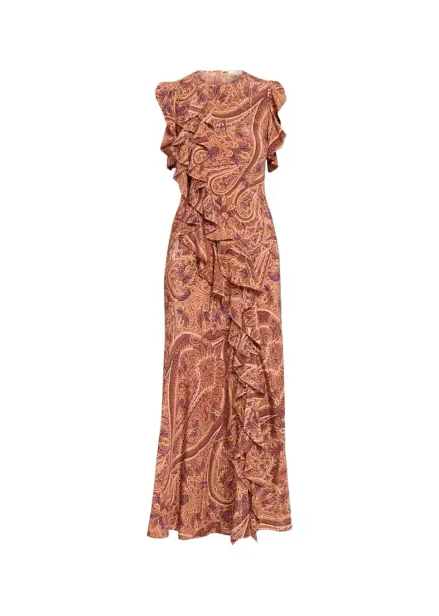 Ulla Johnson Ameline Sleeveless Silk Maxi Dress