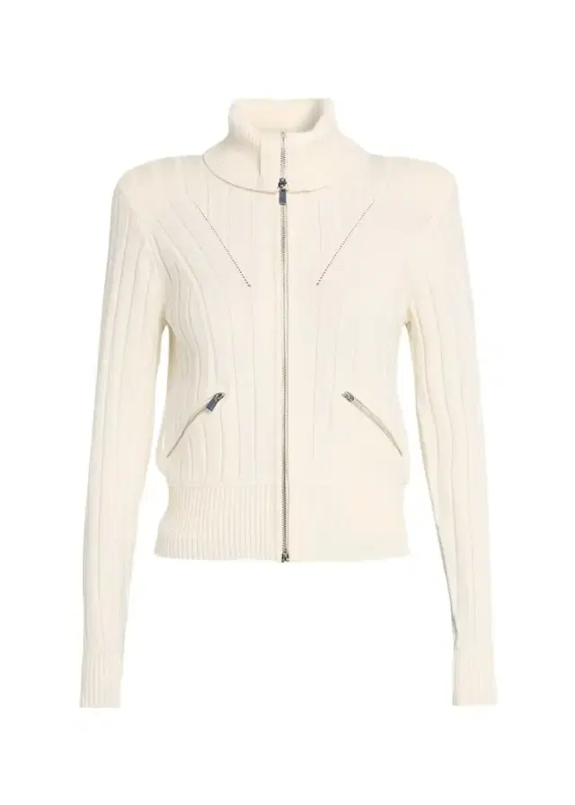 Toccin Holly Ribbed Turtleneck Jacket