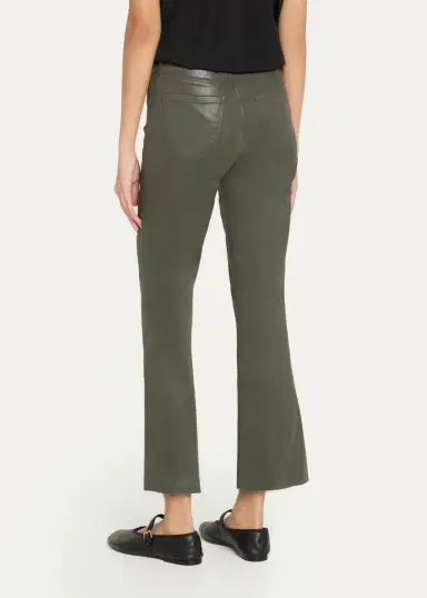 L'Agence Kendra High-Rise Coated Crop Flare Jeans | Thumbnail 3 L'Agence Kendra High-Rise Coated Crop Flare Jeans | Thumbnail 3