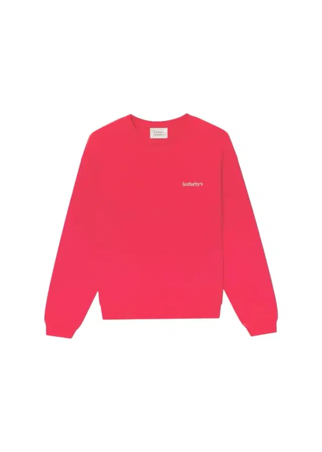 Frame x Sotheby's Cotton Crewneck Sweatshirt