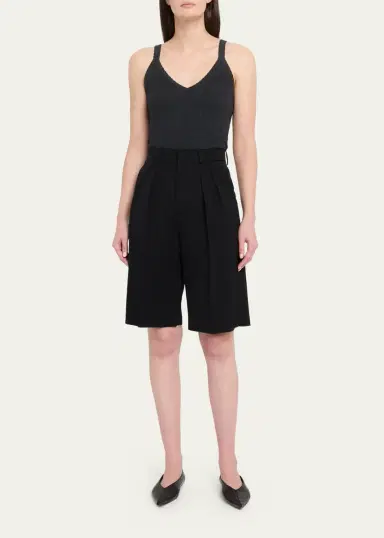 Lisa Yang Suni Scalloped Cotton-Cashmere Rib Tank Top | Thumbnail 2 Lisa Yang Suni Scalloped Cotton-Cashmere Rib Tank Top | Thumbnail 2