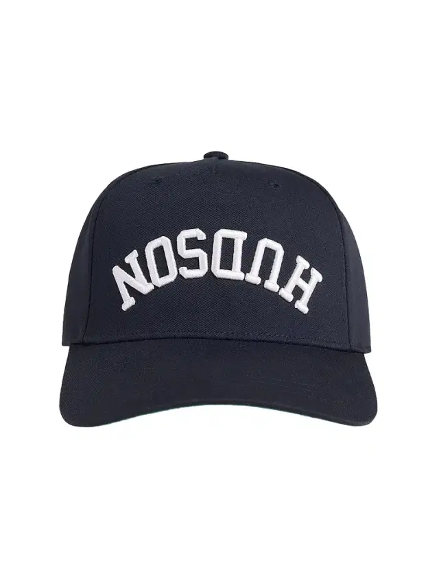 Hudson Jeans Men's Embroidered Reverse Logo Baseball Cap - Black Iris