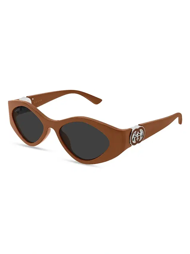 Gucci Women's Hailey 52MM Geometric Sunglasses - Brown