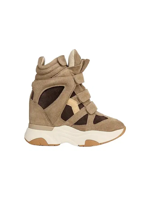 Isabel Marant Women's Balskee Suede High-Top Wedge Sneakers