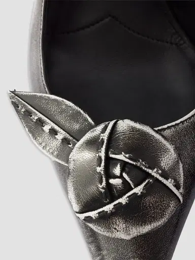 Prada Women's Leather Slingback Pumps | Thumbnail 4 Prada Women's Leather Slingback Pumps | Thumbnail 4