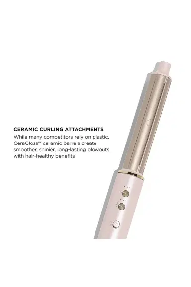 T3 Aire 360 Air Styler Blowout Kit With Dual Voltage And Ceramic Curling Attachments | Thumbnail 3