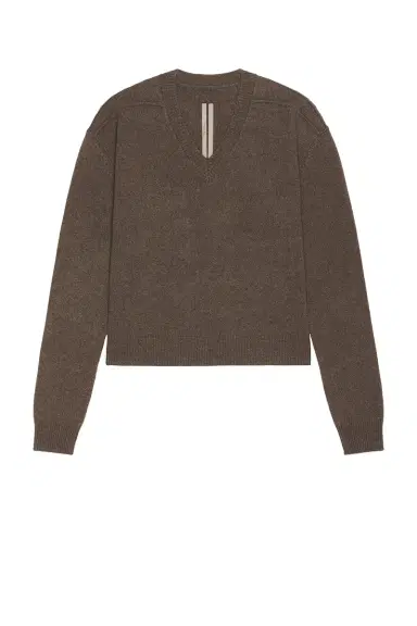Rick Owens Tommy V Neck Sweater | Thumbnail 4