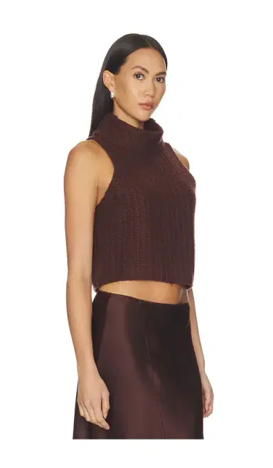 Sablyn Saige Cropped Turtleneck Top | Thumbnail 2