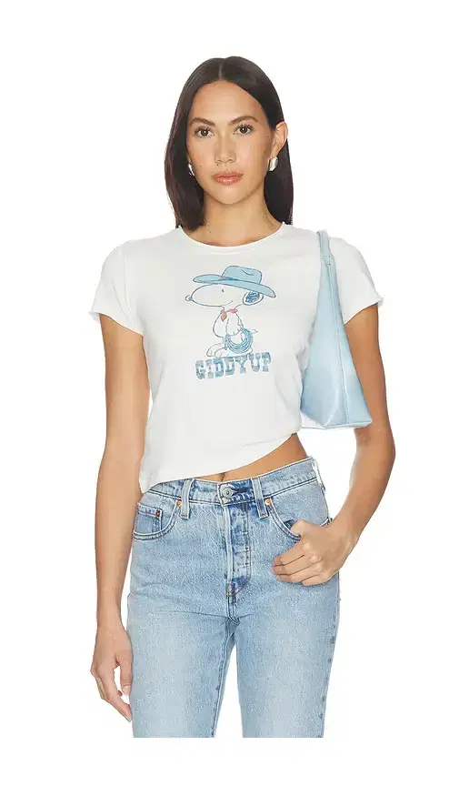 Giddy Up Snoopy Tee