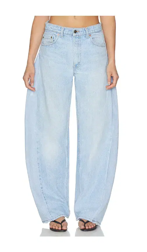 aligrace The Monroe Barrel Jean