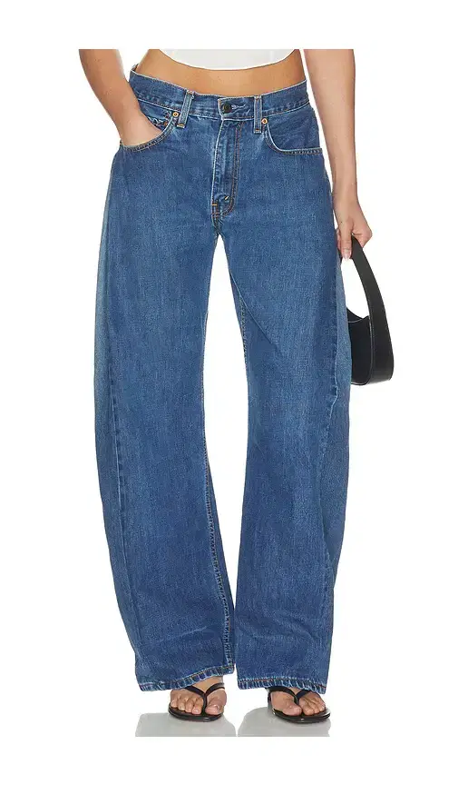 aligrace The Monroe Barrel Jean