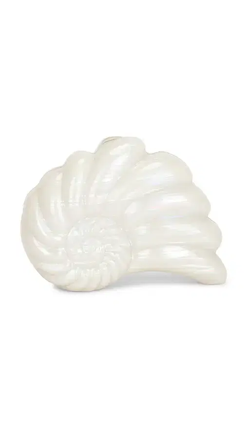 olga berg Ava Pearl Shell Clutch