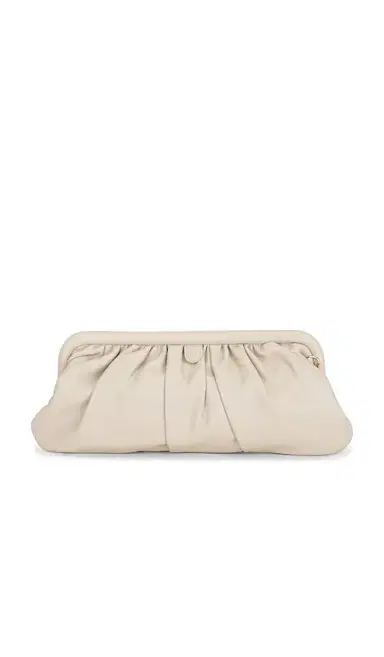 olga berg Catherine Gathered Clutch | Thumbnail 1 olga berg Catherine Gathered Clutch | Thumbnail 1